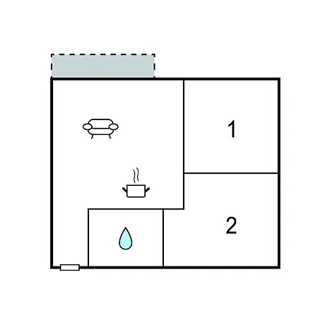 Mit Terrasse Apartament